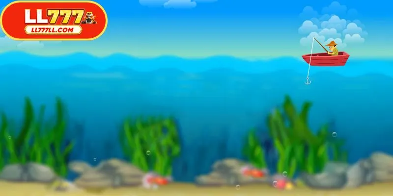 Fishing game compatible with multiple mobile devices