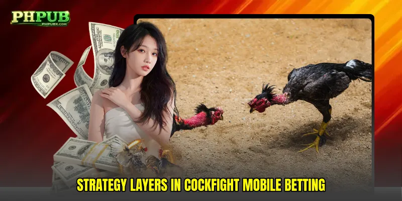 Strategy layers in Cockfight mobile betting