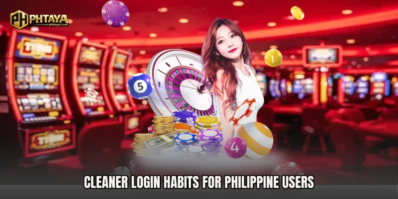 Cleaner login habits for Philippine users